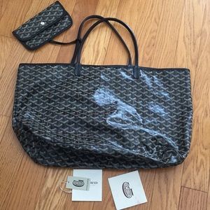 Goyard Authentic Tote Black